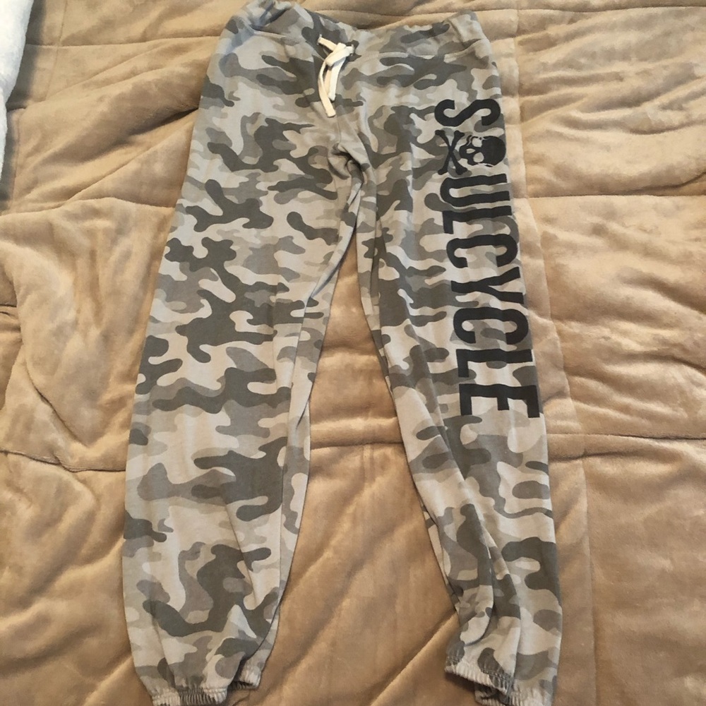 SoulCycle camp sweatpants sz small